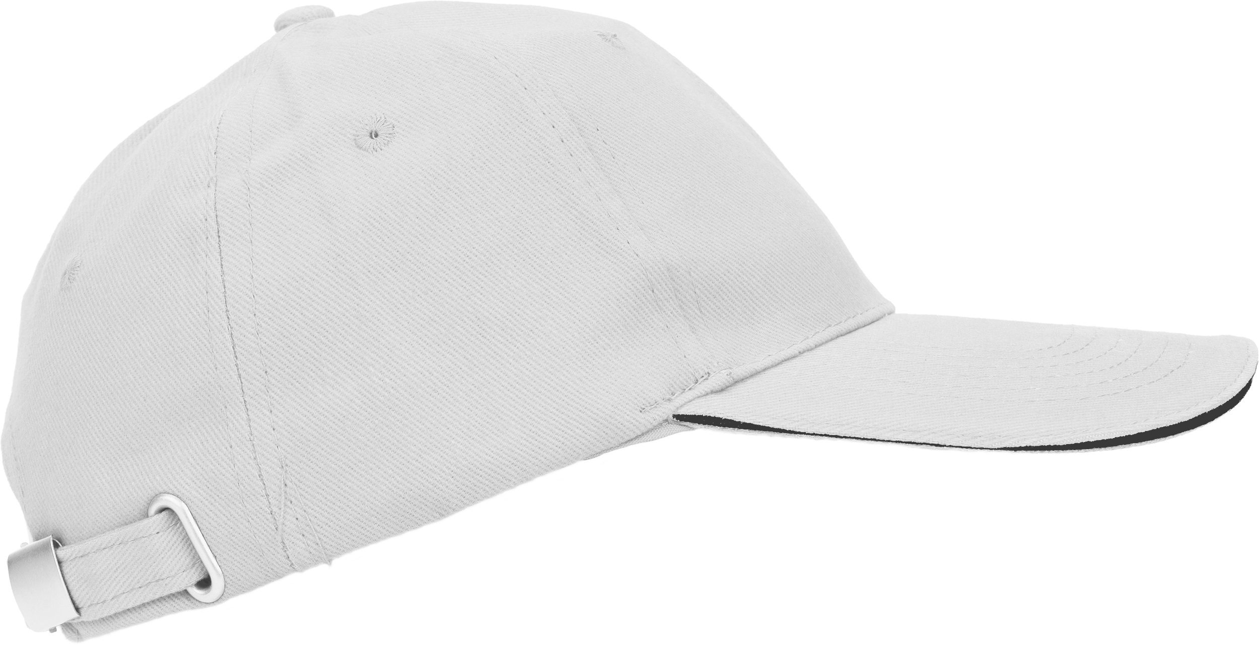 Czapka z daszkiem bawełniana 6 paneli, 260 g/m² CURTIS