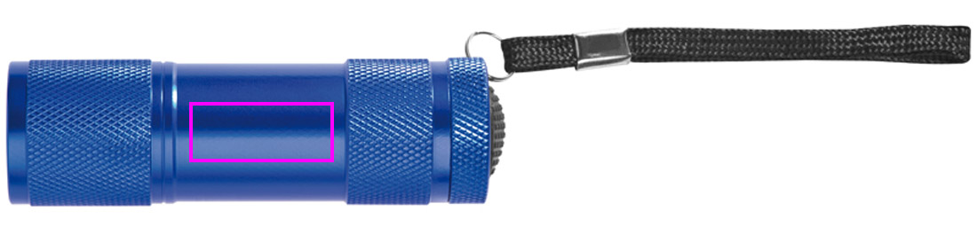 Latarka metalowa 9 LED DUNCAN