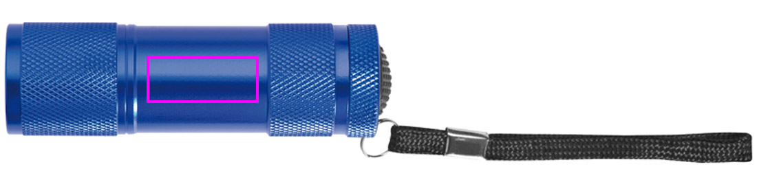 Latarka metalowa 9 LED DUNCAN