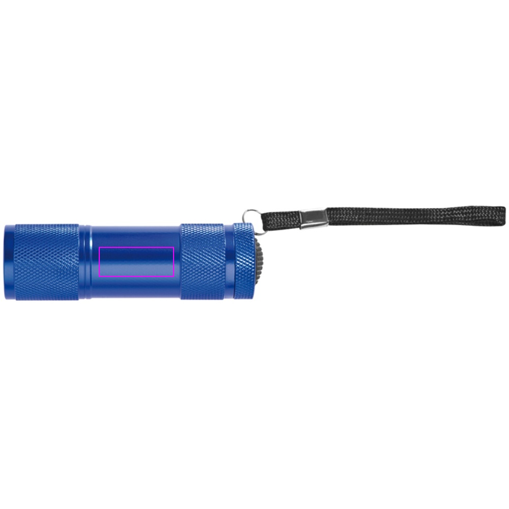 Latarka metalowa 9 LED DUNCAN