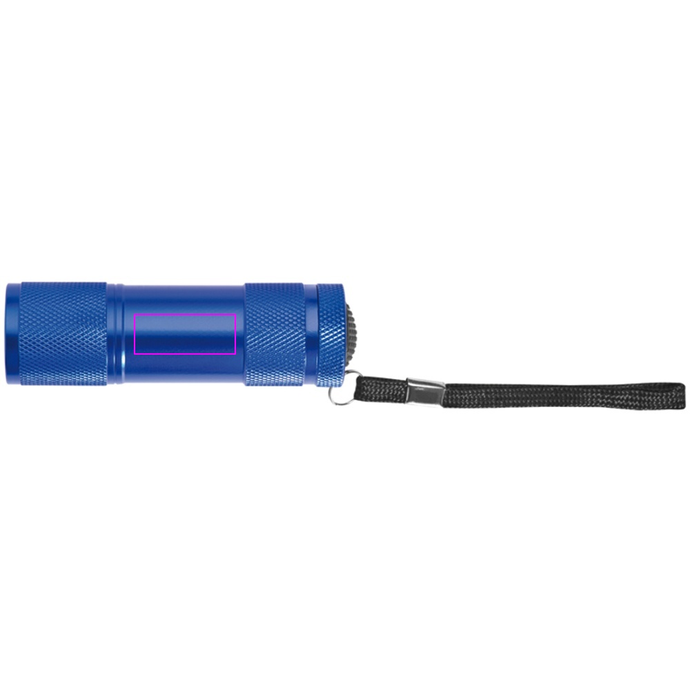 Latarka metalowa 9 LED DUNCAN