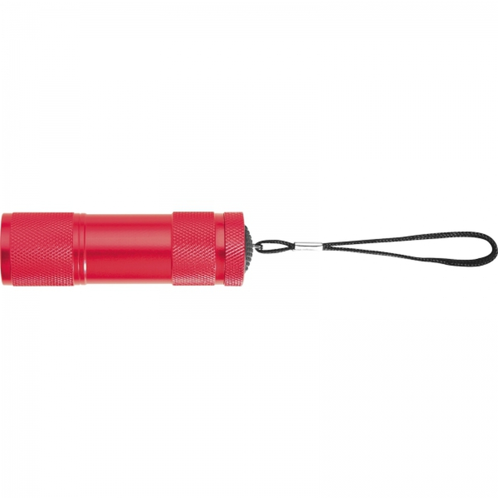 Latarka metalowa 9 LED DUNCAN