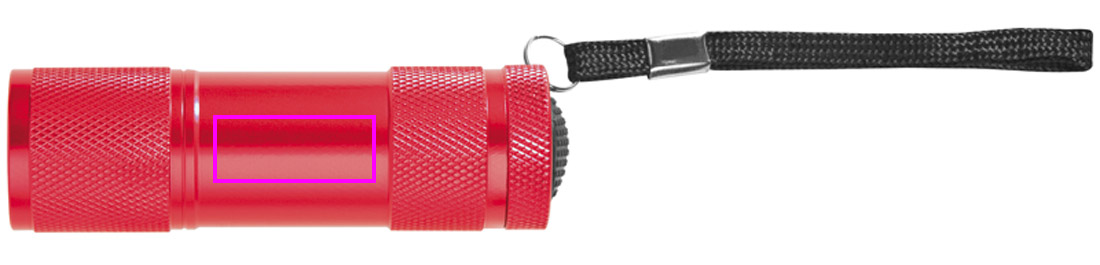 Latarka metalowa 9 LED DUNCAN