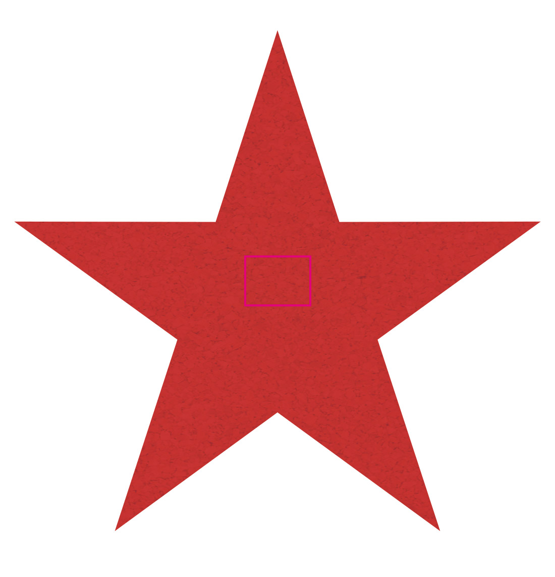 Zestaw podkładek z filcu gwiazdki CATERINA