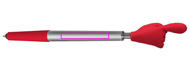 Długopis plastikowy touch pen Smile Hand CrisMa KARINA