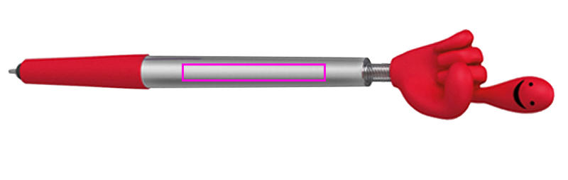 Długopis plastikowy touch pen Smile Hand CrisMa KARINA