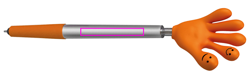 Długopis plastikowy touch pen Smile Hand CrisMa KARINA