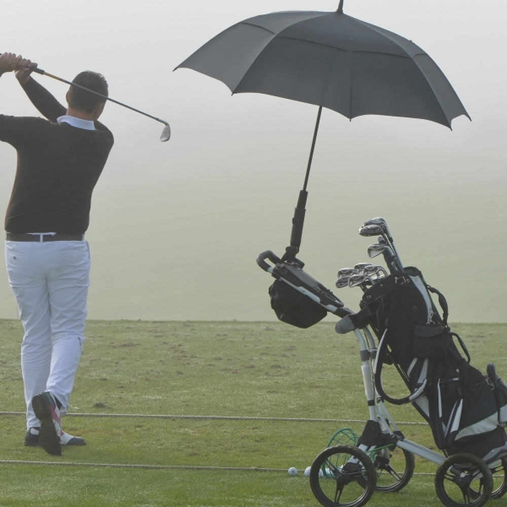Parasol automatyczny XXL do gry w golfa ø132 cm HENNING