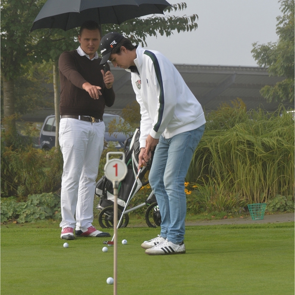 Parasol automatyczny XXL do gry w golfa ø132 cm HENNING