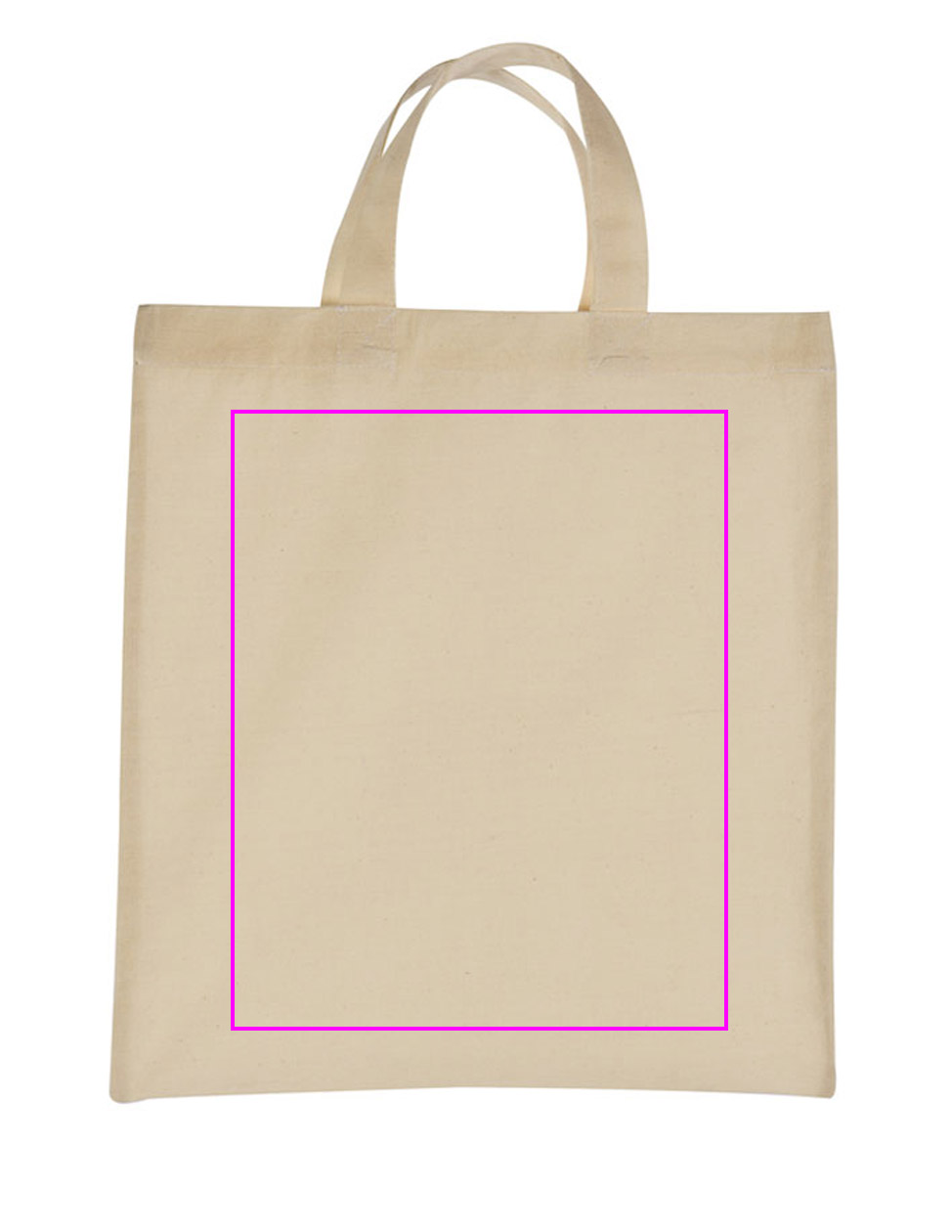 Mała torba bawełniana z krótkimi uszami 140 g/m2 KERSTIN