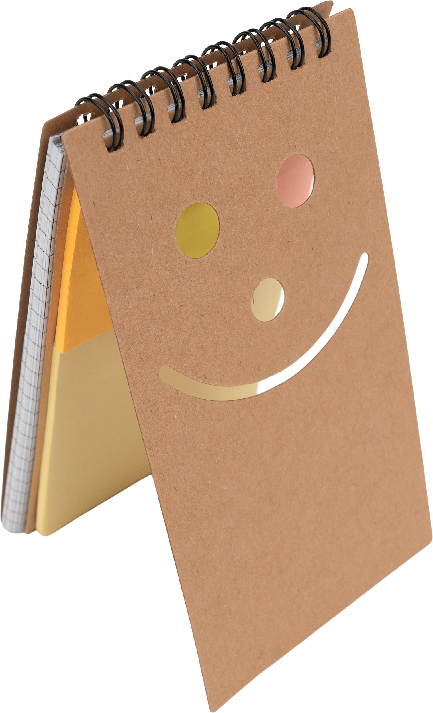 Notatnik w kratkę z karteczkami do markowania MANLIO