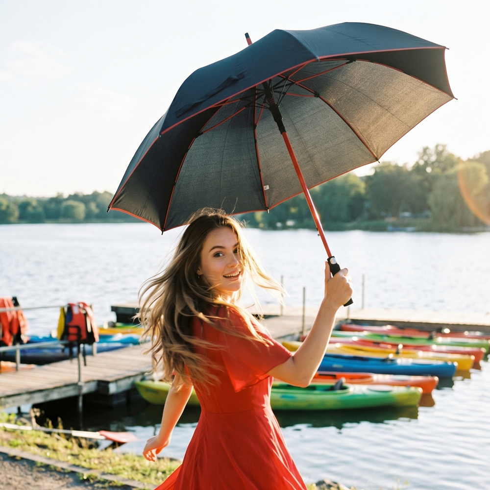 Parasol automatyczny ø120 cm SIBYLLE