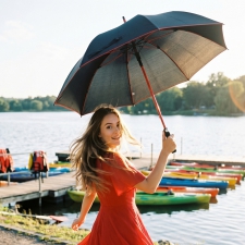 Parasol automatyczny ø120 cm SIBYLLE