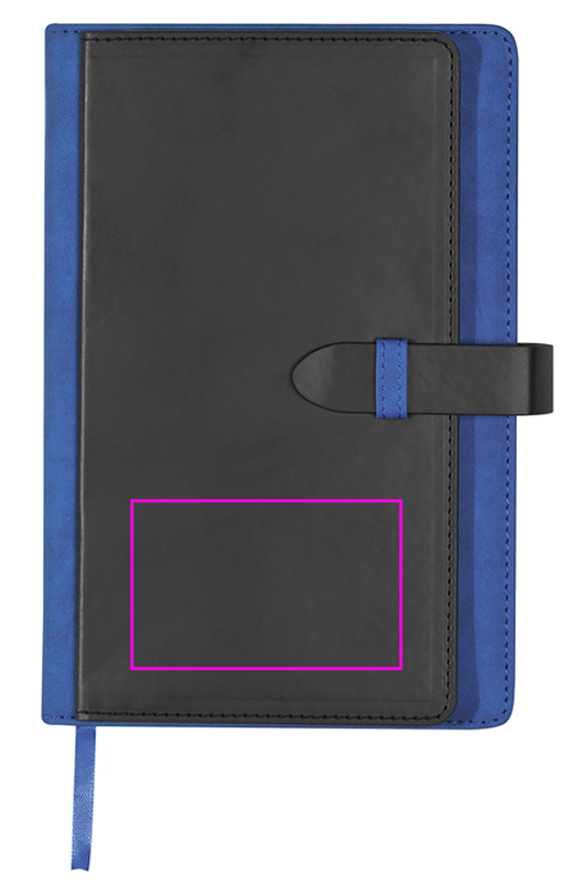 Notatnik A5 w linie z wizytownikiem MARTIN