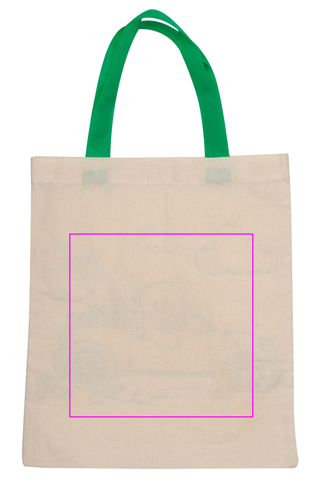 Torba bawełniana do kolorowania z kredkami 5 kolorów OLIVE