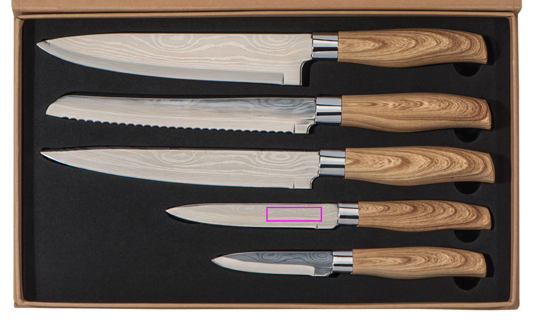 Zestaw noży kuchennych MILES