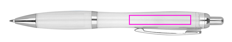 Długopis plastikowy transparentny JASMIN