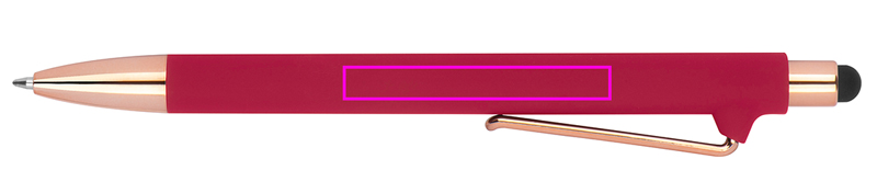 Długopis plastikowy soft touch LENA