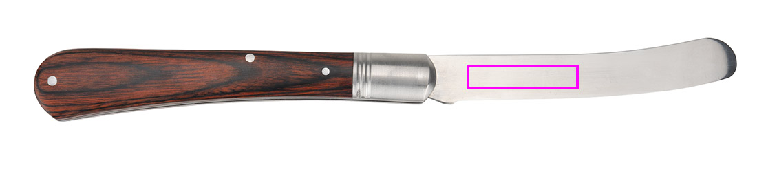 Nóż do masła składany GARMISCH Schwarzwolf