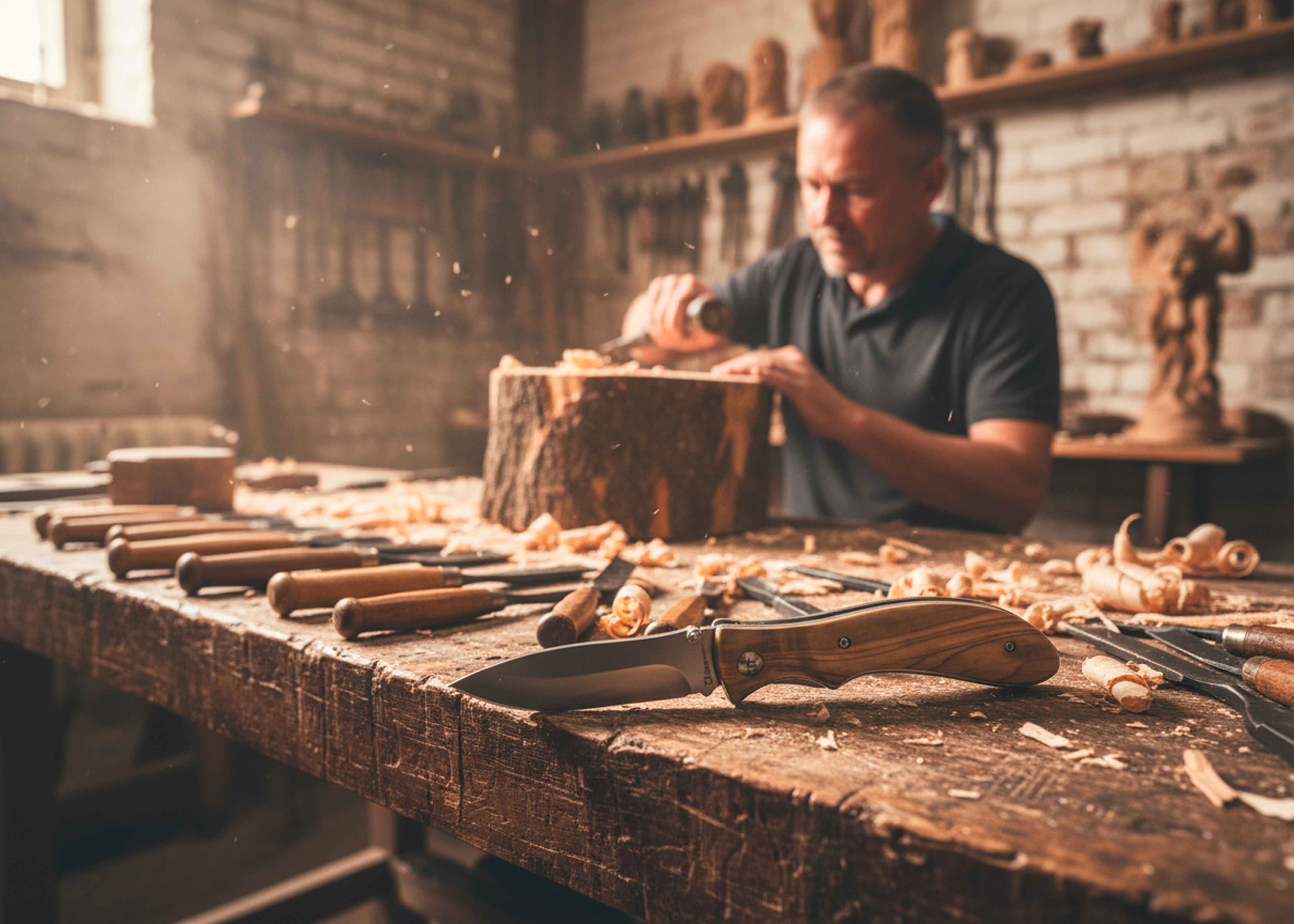 Nóż składany JUNGLE Schwarzwolf