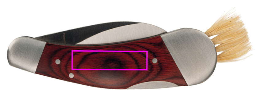 Nóż do grzybów PILZ Schwarzwolf