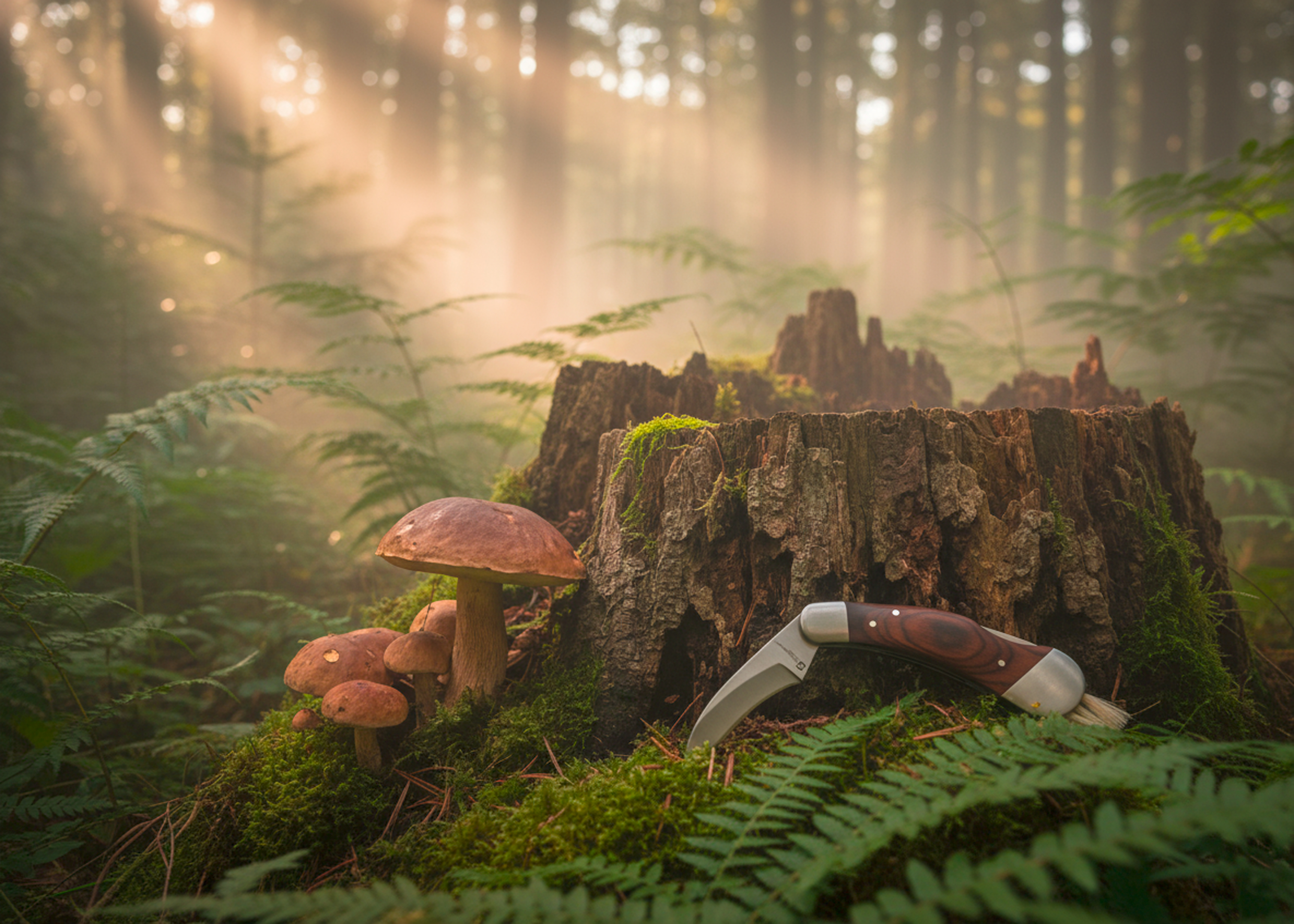 Nóż do grzybów PILZ Schwarzwolf