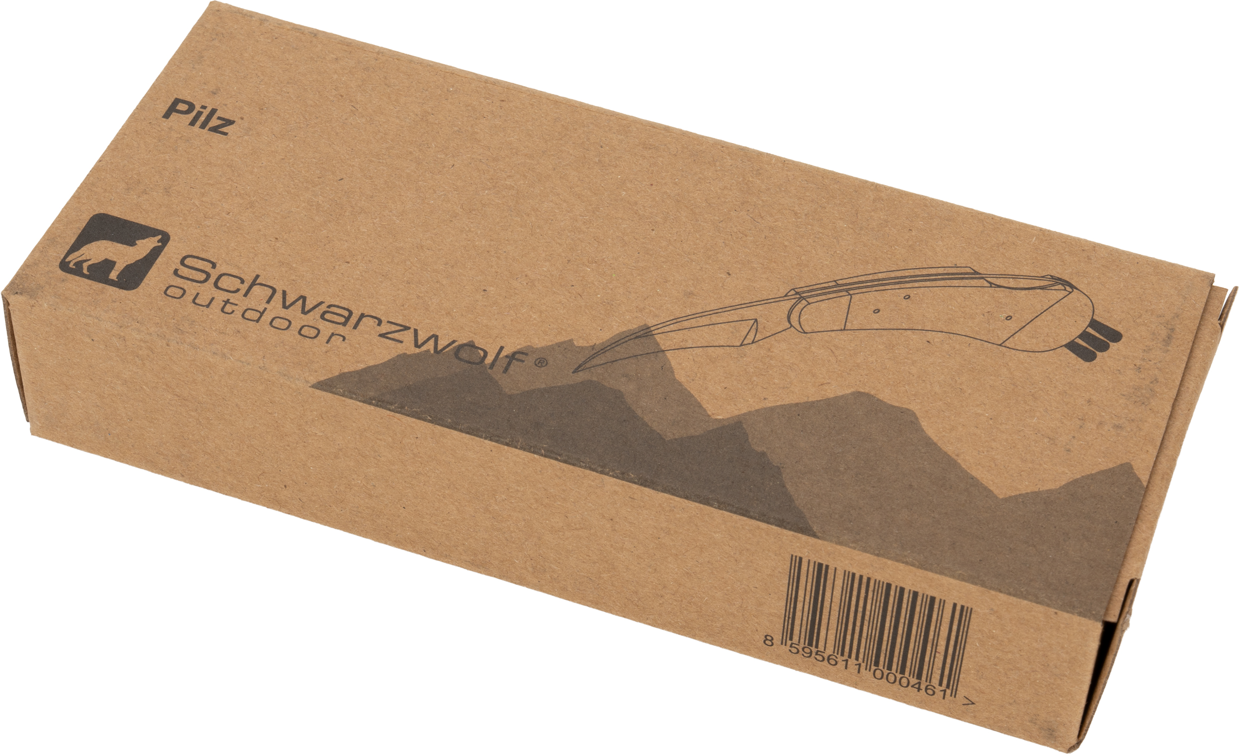 Nóż do grzybów PILZ Schwarzwolf