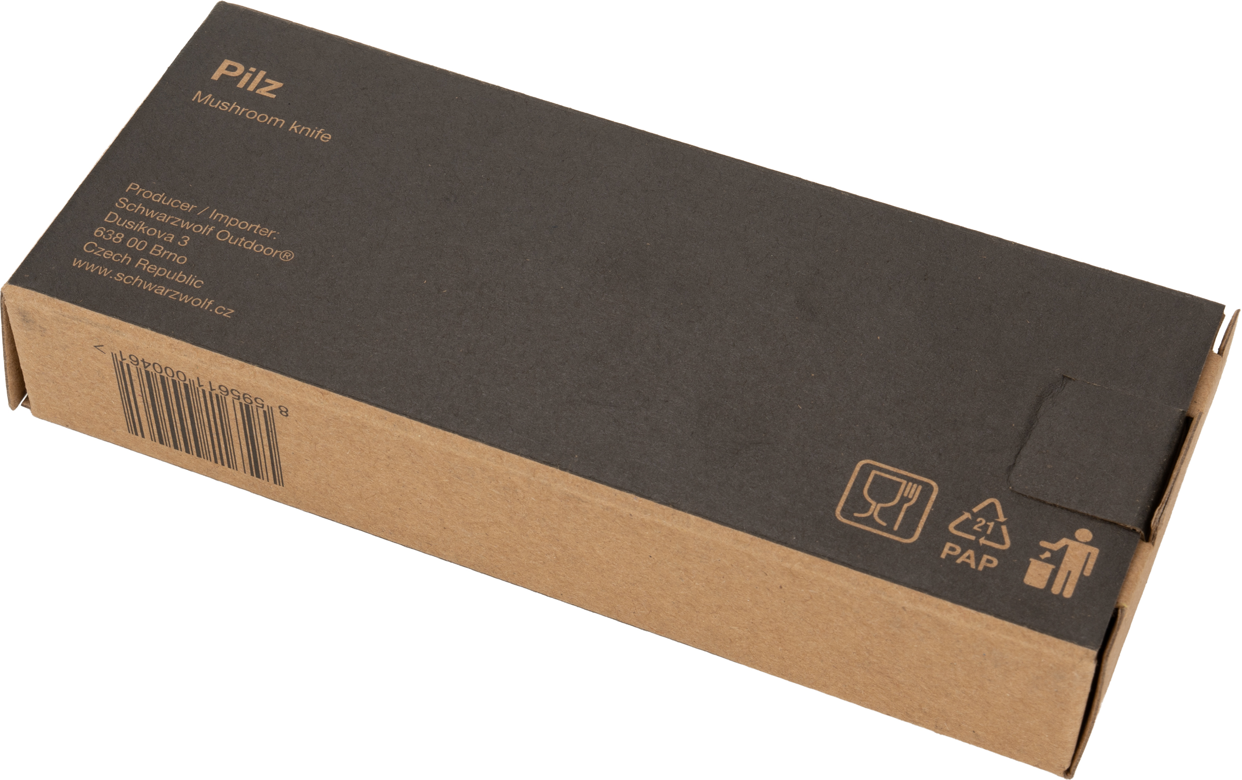 Nóż do grzybów PILZ Schwarzwolf