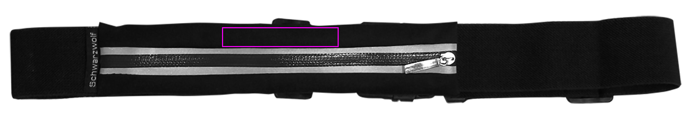Wodoodporny pas z kieszonką RAVIK Schwarzwolf