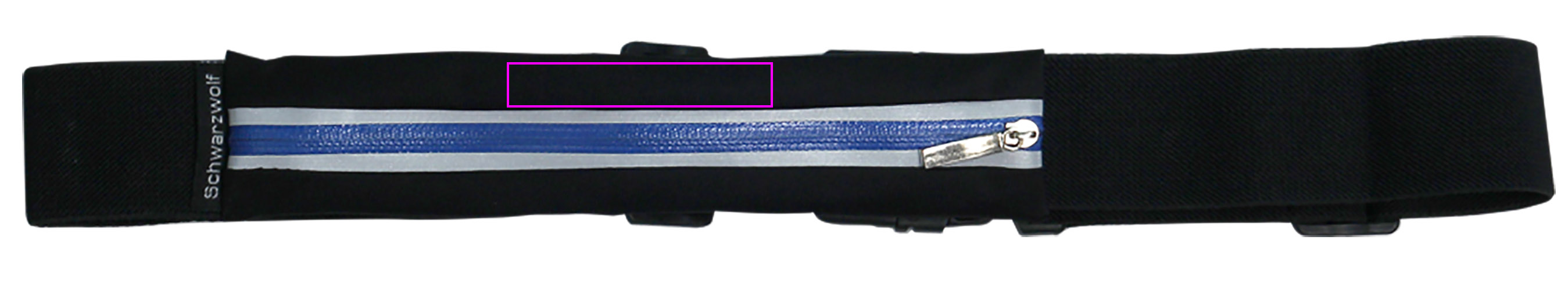 Wodoodporny pas z kieszonką RAVIK Schwarzwolf