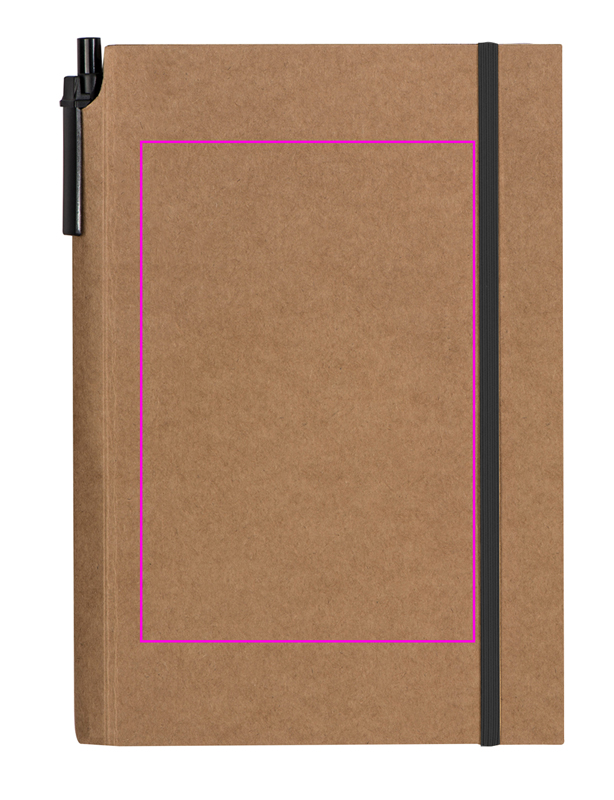 Notatnik A5 w kratkę z długopisem FELIX